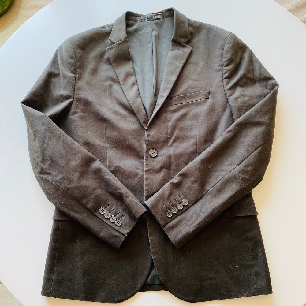 H&M Olive Slim Fit Blazer